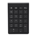 thumbnail image 1 of Teclado numérico inalámbrico Bluetooth Mini Numpad negro de 22 teclas para OS X PC, 1 of 5