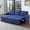 Blue, variant on Aukfa 83" Sofa Bed, Sleeper Sofa, Pull Out Bed with Storage Chaise for Living Room, Linen, Green