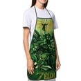 thumbnail image 3 of The Legend of Zelda Kitchen Cooking Aprons Adjustable Waterproof Apron Bib Apron with 2 Pockets for Men Women Chef, 3 of 8