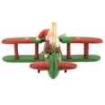 thumbnail image 5 of Tree Buddees Large Funny Aviator Santa Flying Plane Losing Presents Christmas Ornaments, 5 of 8