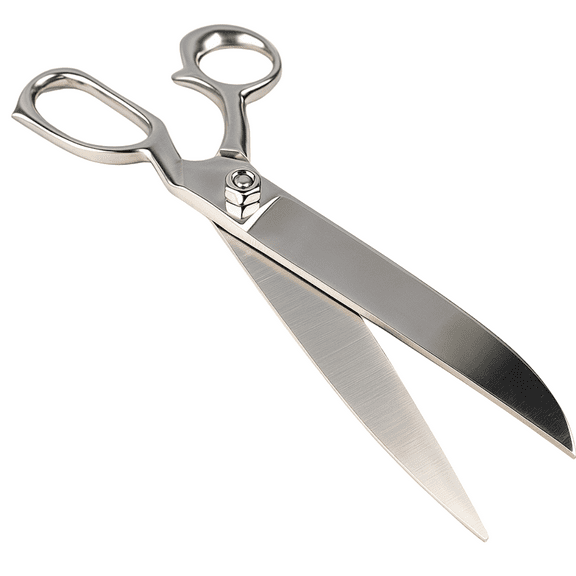 HAWK 8" (20.3 cm) Traditional Tailor's Scissors | Stainless Steel | 4" (10.2 cm) Precision Blade | Ergonomic Design | Includes Vinyl Pouch