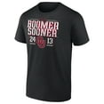 thumbnail image 2 of Men's Black Oklahoma Sooners vs. Michigan Wolverines 2025 Score T-Shirt, 2 of 4