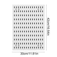 thumbnail image 3 of Wall Mounted Kitchen Storage Rack No Punch Pegboard Multi Functional Drains Organizer, 3 of 6