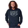thumbnail image 5 of US Air Force Vintage Banner Logo Hoodie Sweatshirt Women Men Brisco Brands S, 5 of 6