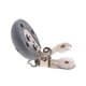 thumbnail image 2 of 2pcs Clips de chupete de bebé Chupetes de metal Chupetes Gris, 2 of 9