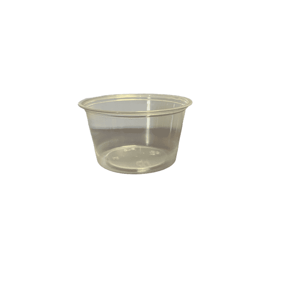 Portion Cup Clear PP - 2 oz (2500 count)