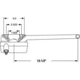 thumbnail image 2 of Prime-Line TH 23029 Single Arm Operator, 13-1/2-Inch with Crank, Right Hand, Bronze, 2 of 2