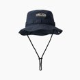 thumbnail image 3 of Graflsoa Chapeau d'Aventure Extérieur pour Femmes - Protection Solaire en Coton Style Cowboy pour Randonnée, Camping et Voyage, Cordon de Serrage Réglable, Grand Bord, Œillets en Laiton, Beige, 3 of 6