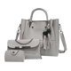 thumbnail image 1 of 3 uds. Bolso de mano de cuero para mujer, bolsos de hombro con borlas, bolso de mano, bandolera, 1 of 5