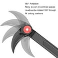 thumbnail image 4 of 180 Rotating Pry Bar, 18 Inch Sturdy Rustproof Adjustable Angle Pry Bar  for Car Maintenance, 4 of 7