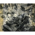 thumbnail image 3 of Terence Cuneo 14x12 Black Modern Framed Museum Art Print Titled - Assassination of Reinhard Heydrich (circa 1942), 3 of 5