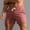 Watermelon Red, variant on Vivianyo HD Men's Shorts for Summer Men Solid Cotton Three-point Pants Sports Elastic Mid-waist Lace-up Shorts