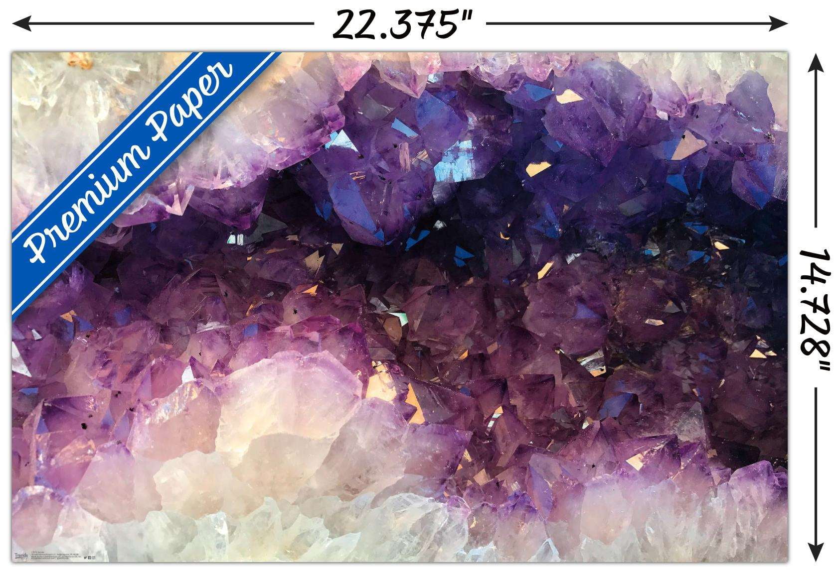Geode Wall Poster, 14.725" x 22.375"