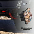 thumbnail image 5 of Hitch Cover Fits For 2-Inch Hitch,Seashells And Starfish On The Beachrubber Trailer Hitch Cover Tube Plug Insert,Car Exterior Accessories, Receiver Tube Hitch Plug, 5 of 6