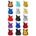 thumbnail image 3 of Unfinished Guitar Body Guitar Accessory Poplar Wood Unfinished Guitar Barrel A, 3 of 6