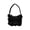 Black, variant on 3D Floral Handbag For Women Nylon Pink Evening Crossbody Bag 1 Count