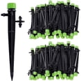 thumbnail image 1 of Garden Oasis Revitalizer: Drip Irrigation Sprinklers for Full Circle Coverage, 360 Degree Water Flow Adjustable Emitters, 1 of 5