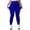 Blue, variant on Riforla Thermal Leggings for Women High Waist Thickened Lined Outerwear Slim Fit Yoga Pants Stretchy Warm Winter Daily Wear Pants for Women XXL