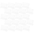 thumbnail image 5 of UPKOCH 25Pcs Clear Acrylic Sign Holders with Tilt Stand for Wedding Table Display, 5 of 8