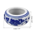 thumbnail image 2 of Uxcell Plato de Tinta para Caligrafía China, 12 Pcs Soporte de Cerámica para Tinta, Verde, 2 of 5