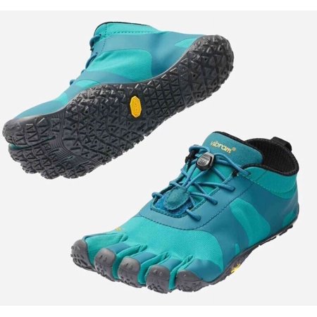 Vibram V-Alpha Women's Trail Running Shoes US 7-7.5, Teal/Blue