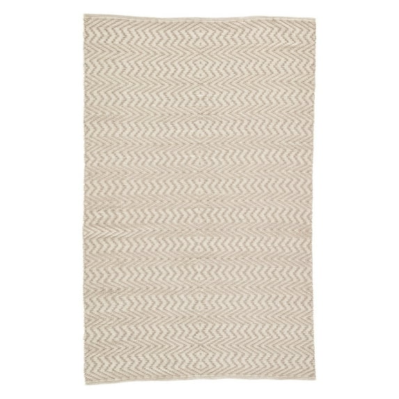 Jaipur Living Watts Indoor Outdoor Geometric Gray White Area Rug