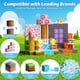 thumbnail image 3 of Bloques de construcción magnéticos, cubo magnético, juego del mundo de la mina, juguete STEM sensorial Montessori, cubos apilables, juego de construcción, juguete, regalo de vacaciones, 3 of 5