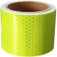 thumbnail image 1 of 10ft Fluorescent Yellow Reflective Safety Warning Conspicuity Tape Film Sticker, 1 of 5