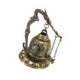 thumbnail image 1 of VONKY Dragon Fengshui Bell Good Luck Bless Home Decor Desk for Buddha head 7x7x12cm 5Set, 1 of 6