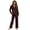 Red Cobweb, variant on Yuyamidu Red Cobweb Women's Long Sleeve Sleepwear Button Down 2 Piece Pajama Set Halloween Athletic Clothing Casual Wear Jogger Vacation Tracksuit Size XS