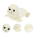 thumbnail image 4 of Peluche de foca de dibujos animados, muñeco de peluche adorable para niños, 4 of 7