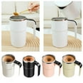 thumbnail image 2 of ZOUBAOQ Automatic Electric Stirring Cup With Digital Temperature Display, Magnetic Stirrer Travel Mug,, 2 of 8