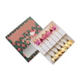 thumbnail image 3 of Juego de 6 cucharas con forma de alce navideño, personajes de pan de jengibre, cubiertos, decoración de té, café, cubiertos de Navidad para regalo,, 3 of 8