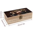 thumbnail image 2 of Crepúsculo Caja Organizadora de Madera Rústica - Caja Decorativa Multifuncional para Escritorio, Hogar, Oficina, Joyas y Manualidades, 2 of 6