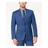 MICHAEL MICHAEL KORS Mens Navy Classic Fit Suit Separate 48 LONG