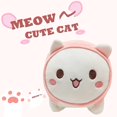 thumbnail image 5 of Almohada de felpa de gato de 11,8 ", juguete de peluche de gato, gatito lindo, peluche Kawaii, almohadas para dormir, regalos de juguete de felpa para niños y niñas, 5 of 5