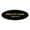 Black Gold, variant on Signs ByLITA Oval Shoes Off Please Thank You Sign (Red) - Small 2x5"