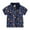 Navy, variant on KAUOD Kids Boy Dinosaur Shirt Toddler Button Down T-Shirts Summer Short Sleeve Polo Shirts Boys Casual Sport Tops Spring Outfits