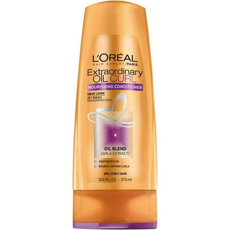 Loreal Textureline Curl Memory - L'Oreal Paris Elvive Extraordinary Oil Curls Conditioner 12.6 FL OZ