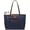 Dark Blue-brown, variant on LOVEVOOK Laptop Tote Bag for Women,Nylon Work Totes with 15.6 Inch Laptop Compartments, Lightweight Fashion Purse with Large Cup Holder,Travel Tote with Luggage Straps