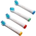 thumbnail image 3 of ZOUSSIQI 4Pcs Replacement Toothbrush Heads, Rounded Gentle Efficient Electric Brush Refills for SB17A Heads CA919-54872, 3 of 8