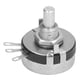 thumbnail image 4 of Potenciómetros Cónicos Giratorios, Kit De Potenciómetros 20 Piezas Diámetro Del Eje De 1/4 Pulg. Con Junta De Tuerca Para Regulación De Velocidad Del Motor Para Estéreos Para Cergrey 470K, 4 of 8