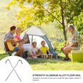 thumbnail image 2 of 20 Pcs Tarp Hooks Tent Accessories Trapping Peg Metal Tent Stakes Metal Tent Pegs Tent Hooks Camping, 2 of 4