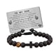 thumbnail image 3 of Pulsera de cuentas para hombre con tarjeta grabada, pulsera de cuentas de piedra de hilo de 8 mm, pulsera de cuentas negras para regalos de cumpleaños A MI HIJO Tarjeta, 3 of 8