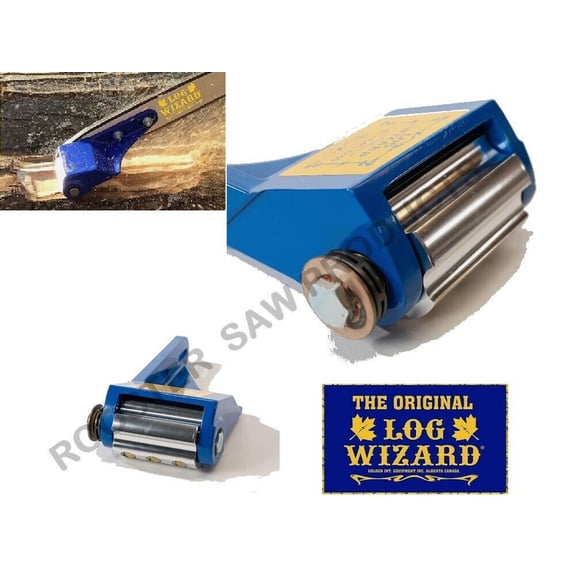 Log Wizard Professional Chainsaw Debarking Tool Kit - 16" Bar for Stihl D025 Mount - 3/8" Pitch Planer & Notcher