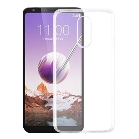 LG Stylo 5 Phone Case Ultra Slim Thin Hybrid Premium Flexible Candy Silicone Gummy Rubber Bumper Gel Soft Lightweight Protective Cover HD CLEAR Transparent Cover Case for LG Stylo 5 [2019]