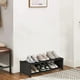 thumbnail image 3 of Pequeño Estante para Zapatos Estante para Zapatos Simples Multi Capa de Polvo a Prueba de Zapatos Gabinete Debajo de la Mesa Ahorro de Espacio en la Puerta Estante para Zapatos para Puerta, 3 of 6