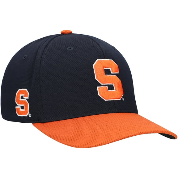Men's Top of the World Navy Syracuse Orange Reflex Two-Tone Flex Hat