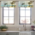 thumbnail image 3 of LALILO Kitchen Curtain Valance Vintage Car Beach With Rod Pocket Window Curtain 52"x 18" Set of 2, 3 of 5