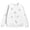 White, variant on Halloween Girls Sweatshirts Pullovers Cute Ghost Print Lined Crewneck Pullover Long Sleeve Tops, Comfortable Kids Outerwear Clothes Shirts
